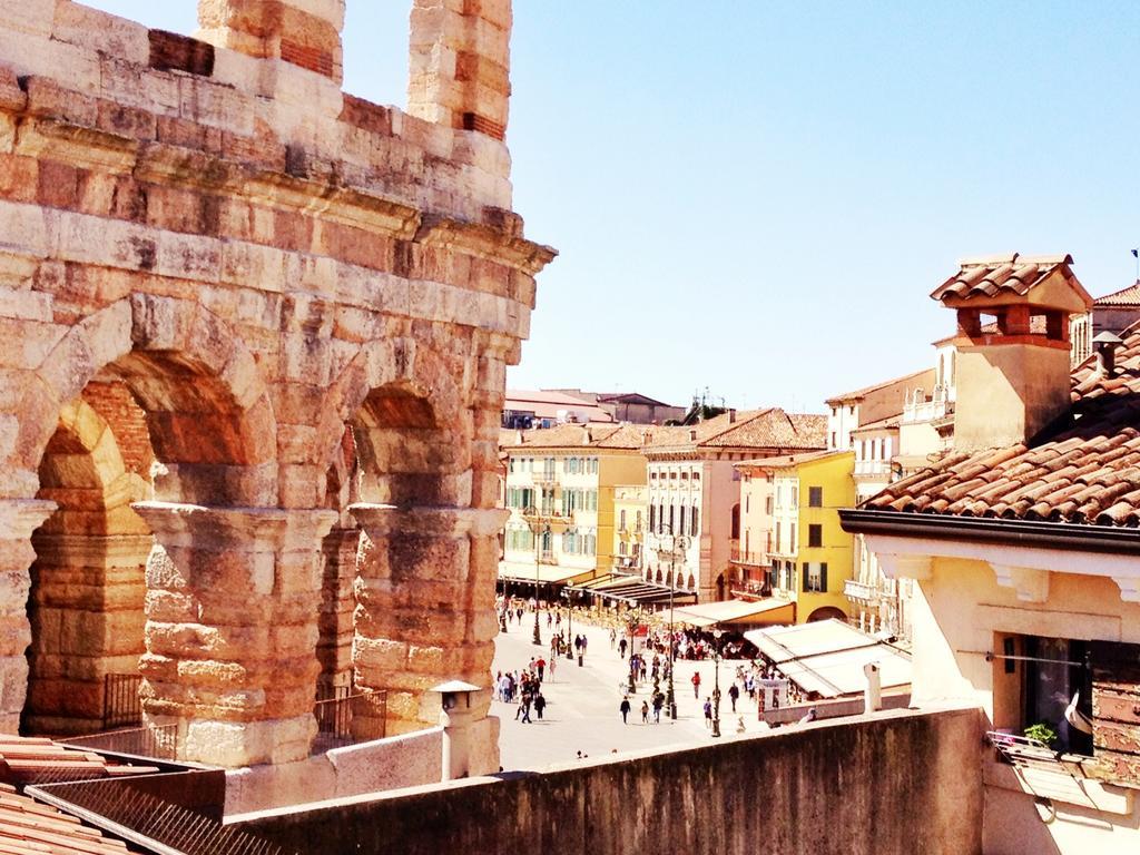 La Terrazza Sull'Arena Leilighet Verona Rom bilde